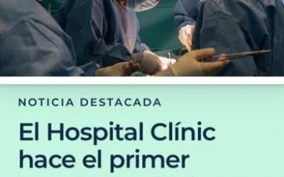 Primer trasplante de útero en España