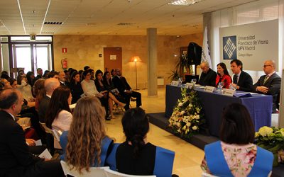 Acto de Nombramiento del Colegio Mayor Francisco de Vitoria