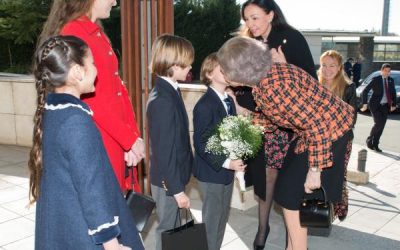 Visita de S.M. La Reina Dña. Sofía a la residencia de Collado Villalba