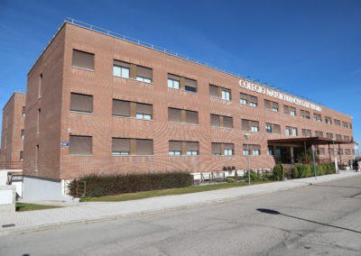 Vista exterior del Colegio Mayor de la Francisco de Vitoria