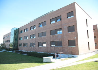 Vista exterior del Colegio Mayor de la Francisco de Vitoria