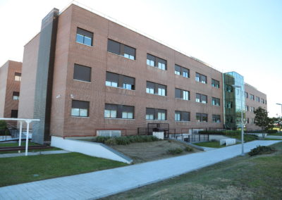 Vista exterior del Colegio Mayor de la Francisco de Vitoria