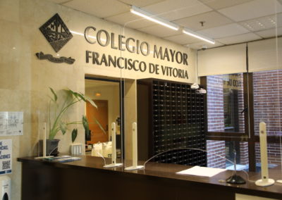 Recepción del Colegio Mayor de la Francisco de Vitoria