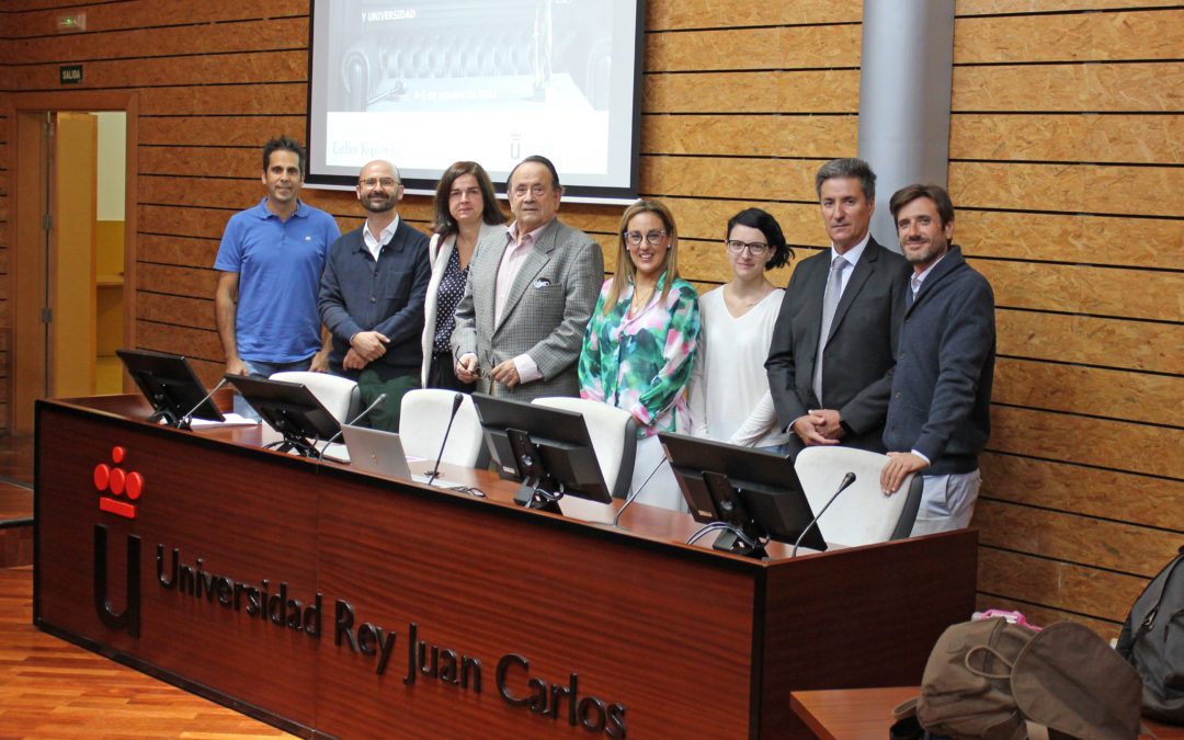 La Fundación Esther Koplowitz inicia su colaboración con los alumnos de la URJC