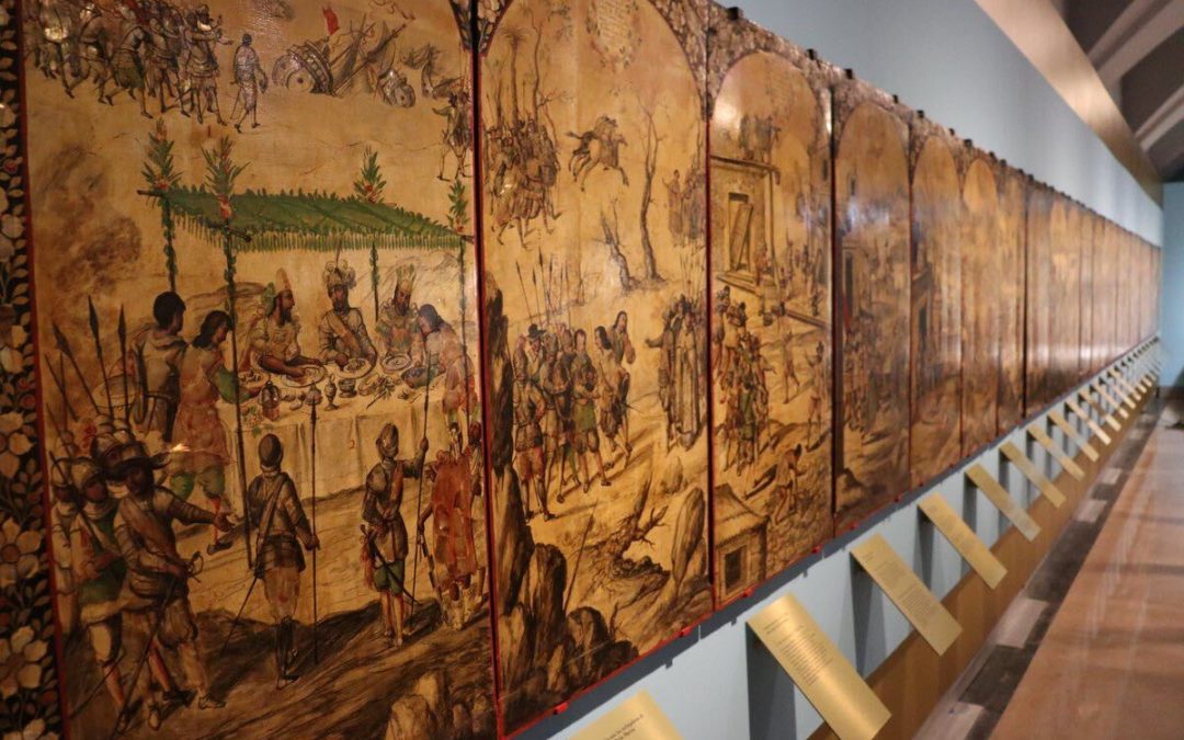 La exposición “La luz del nácar” reúne en el Museo de América grandes obras de la cultura mexicana 