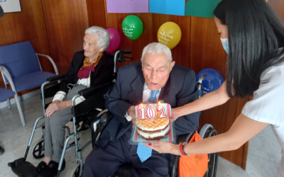 Casimiro Bachiller celebra su 102 cumpleaños