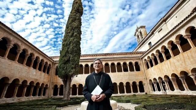 Descansa en paz Dom Clemente Serna, Abad Emérito del Monasterio de Santo Domigo de Silos.