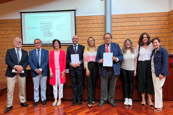 Celebración en la URJC de la III Jornada “Valores para el liderazgo: el papel de las personas mayores en la sociedad actual”