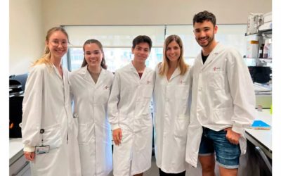 El Centro Esther Koplowitz acoge a dos estudiantes galardonados con el ‘Premio Extraordinario de Bachillerato’