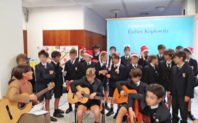 Los alumnos del colegio Everest visitan nuestra Fundación