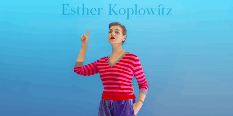 Antonia Dell’Atte visita a los residentes de la Fundación Esther Koplowitz