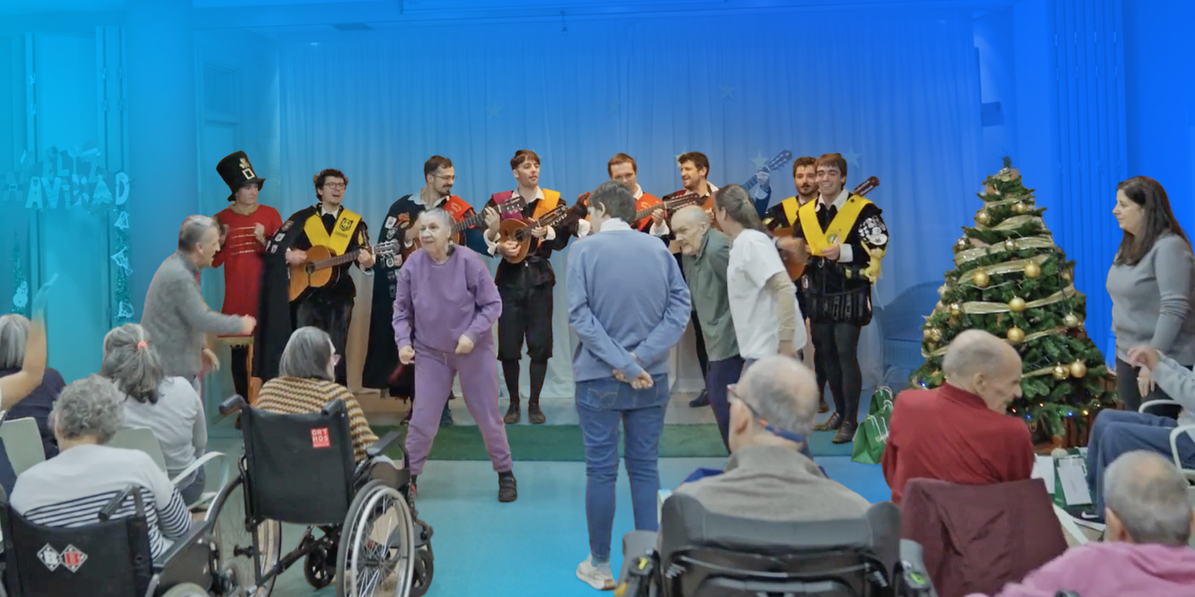 Una Navidad llena de magia en la Fundación Esther Koplowitz